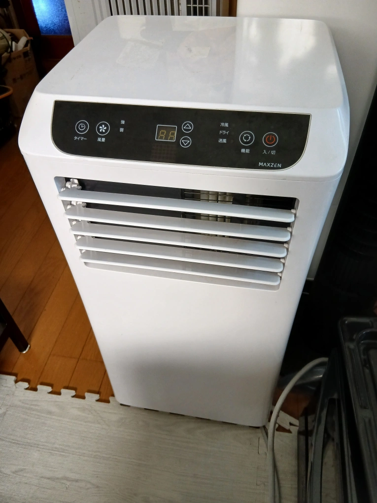 MAXZEN スポットエアコン JCF-MX802-WHの写真2枚目
