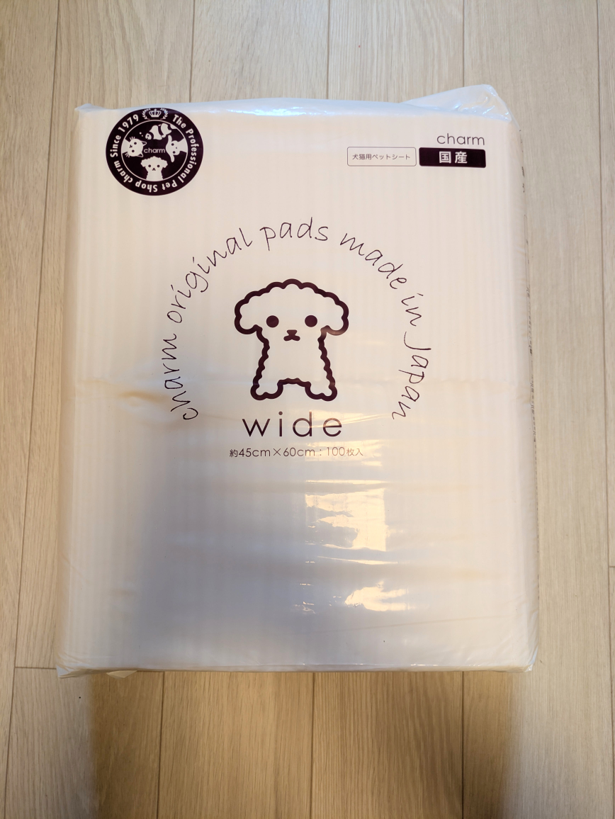 Charm 犬用ペットシーツ ワイド　3袋300枚