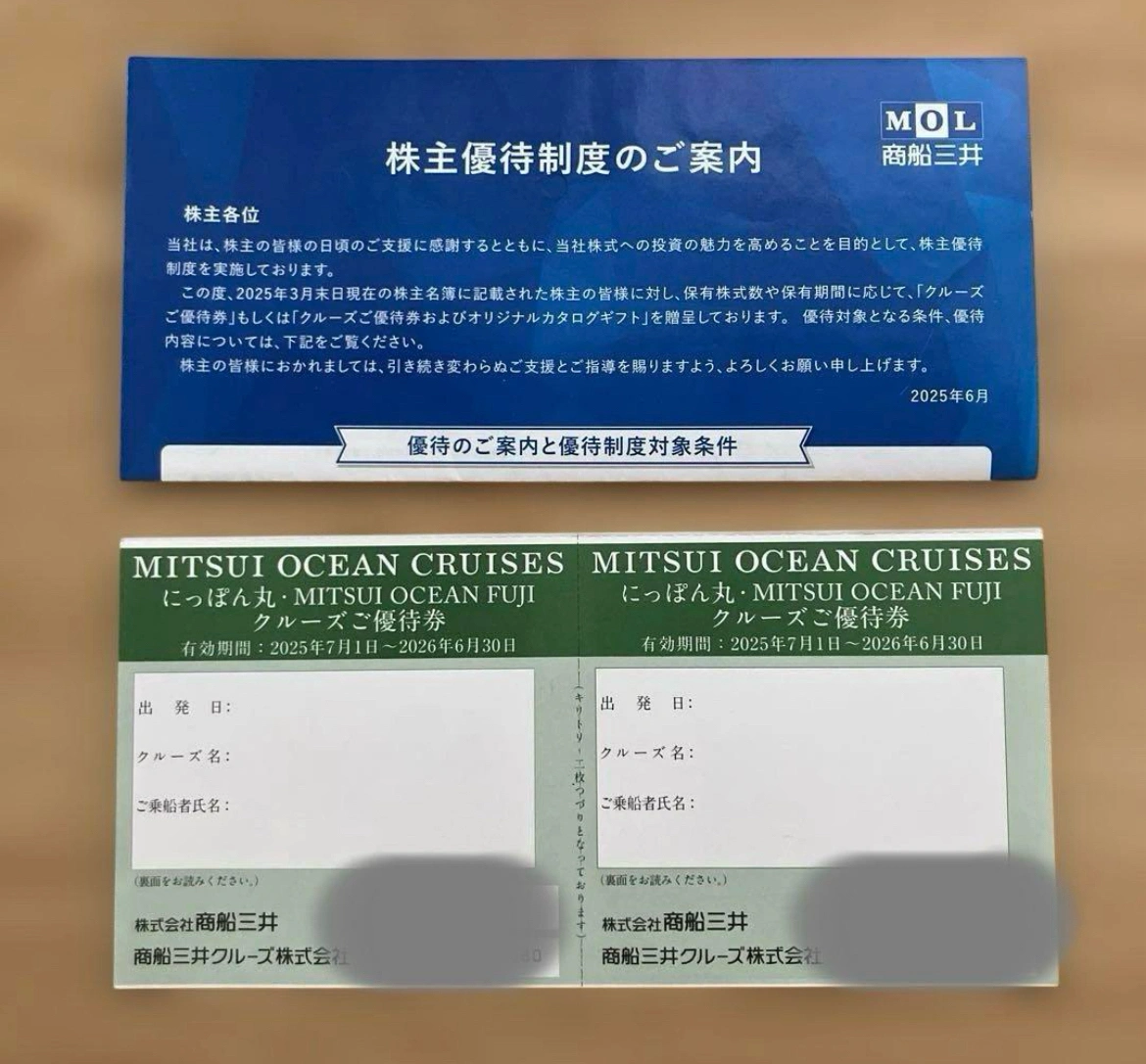 商船三井 株主優待