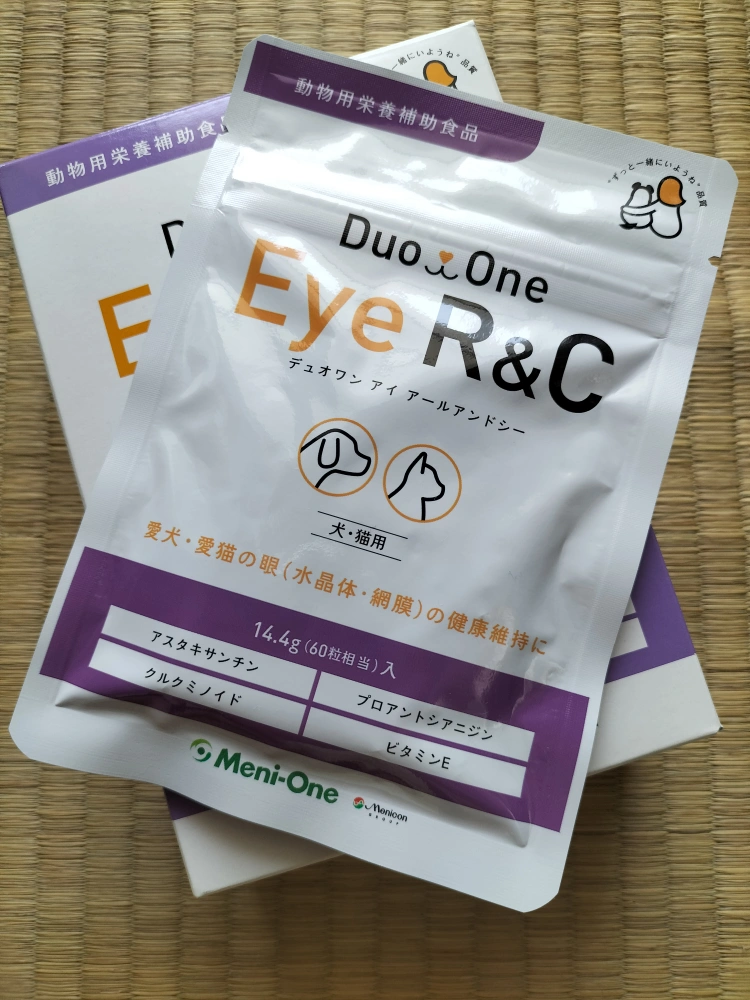 3袋★目のサプリDuo One Eye R&C 犬猫用の写真2枚目