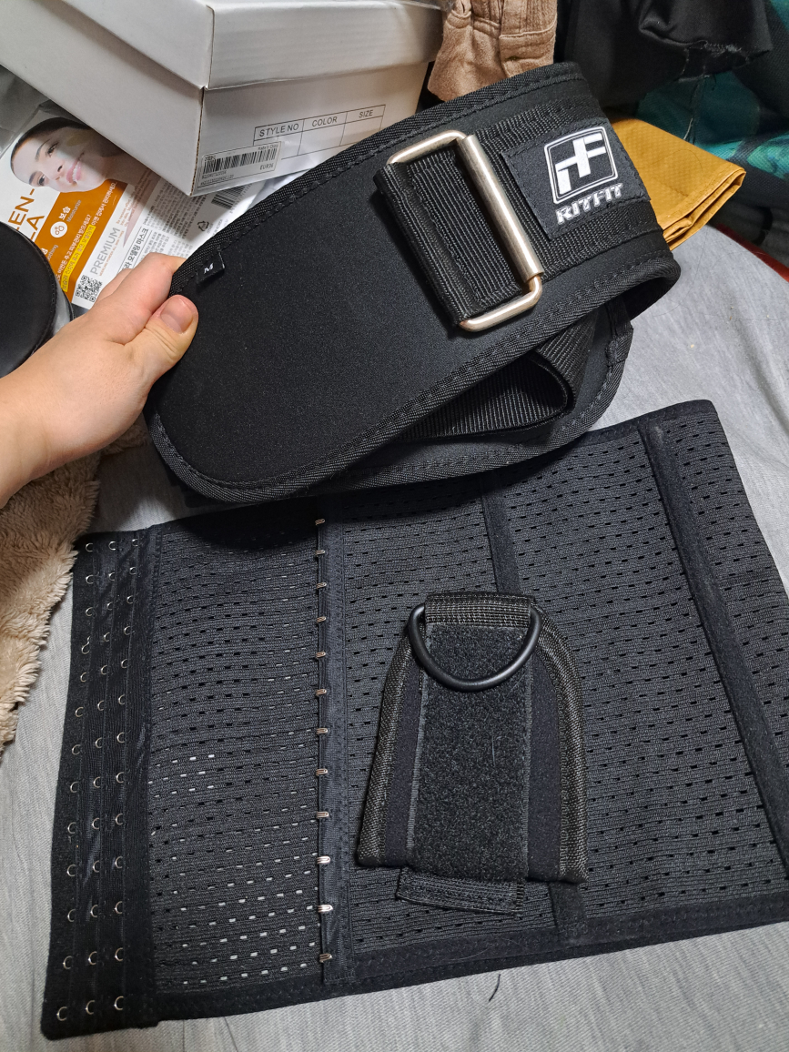 RITFIT ウエストベルト & コルセット ブラック