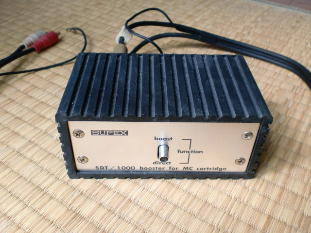 値下げ【オーディオ】SUPEX SDT/1000 MC昇圧トランス