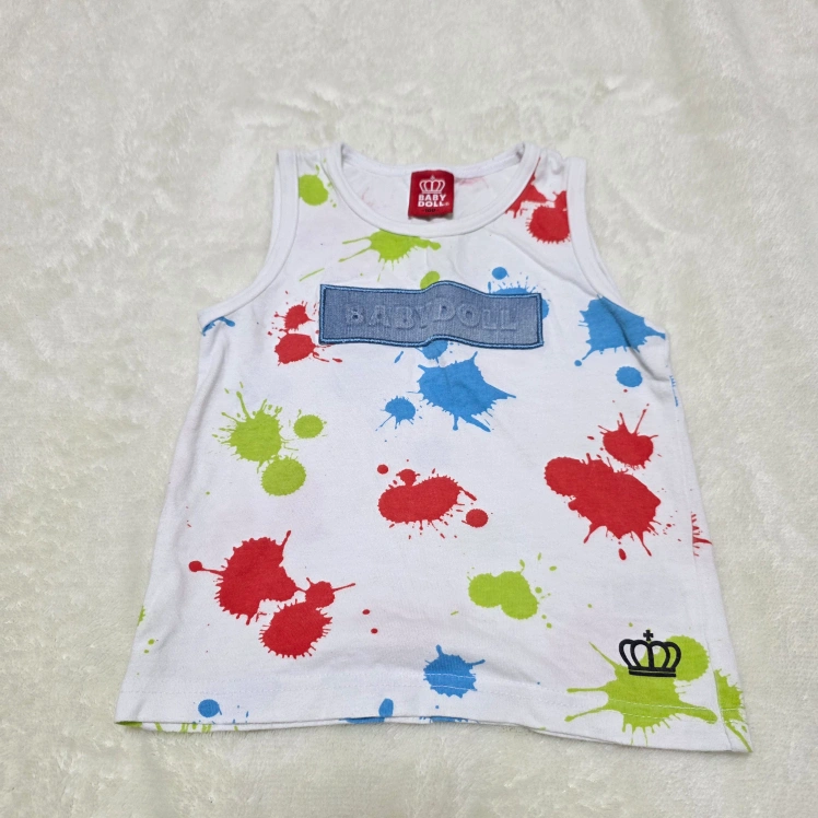 【 BABY DOLL 】上下セット タンクトップ 100size 95sizeの写真2枚目