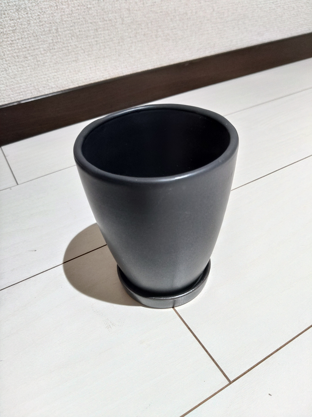 植木鉢 黒色