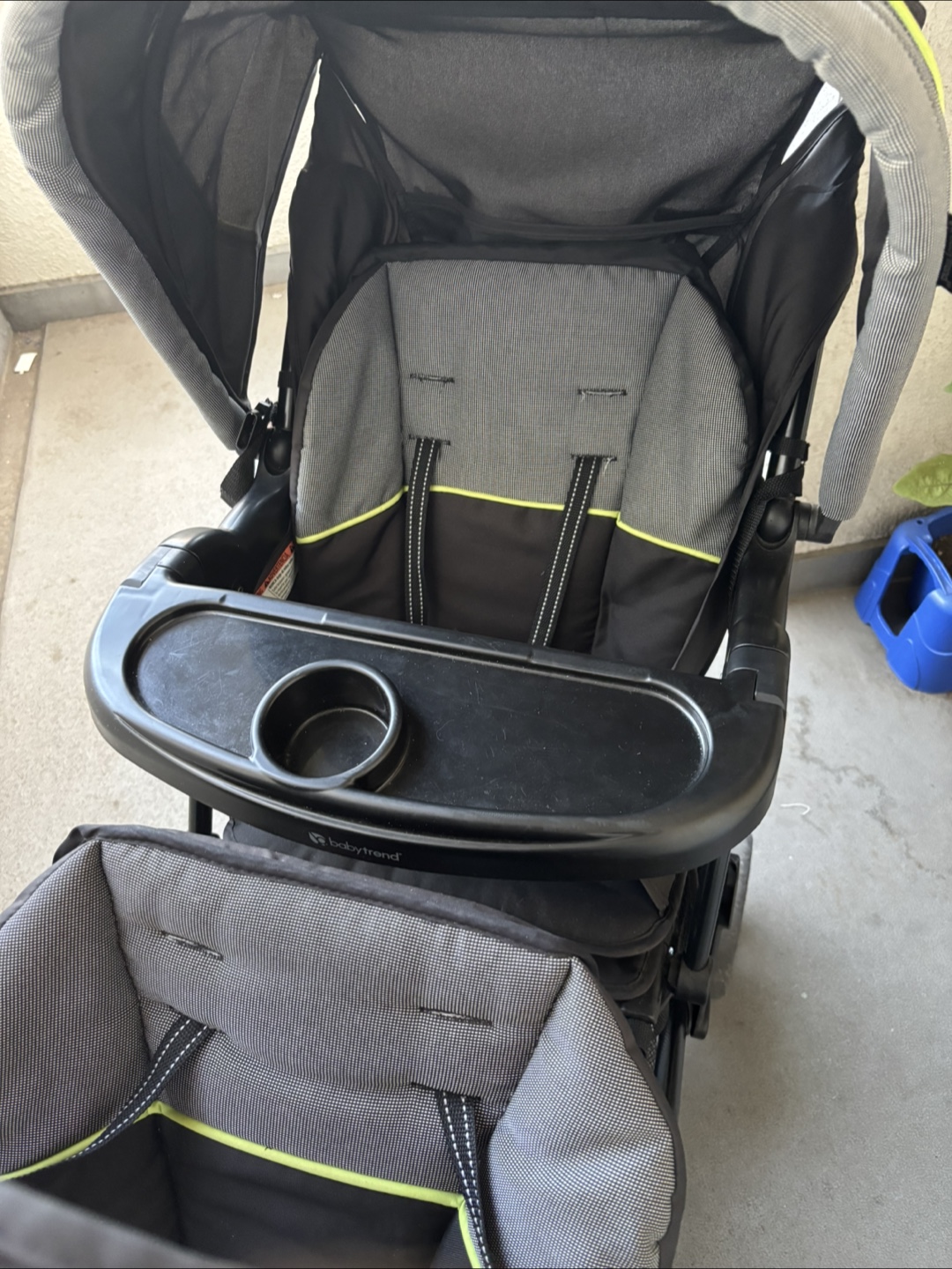 ベビーカー 黒、グレー sit N go
