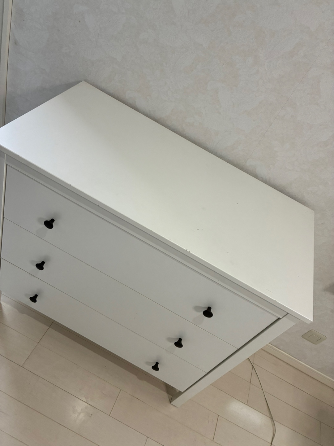 IKEA KOPPANG チェスト ホワイトの写真2枚目