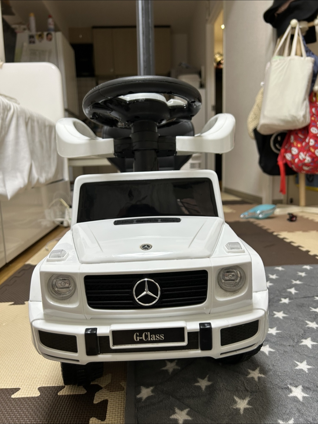 メルセデスベンツ G-Class キッズカー 白