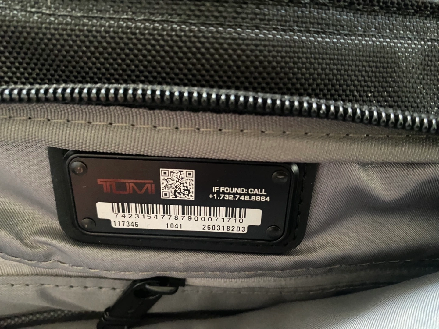 TUMI ビジネスバッグ 黒の写真5枚目