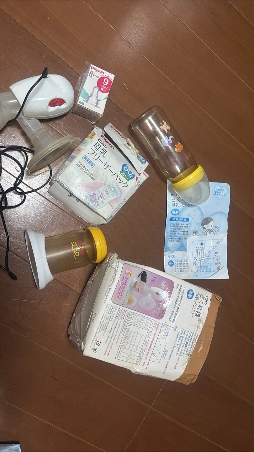 ピジョン 搾乳器、哺乳瓶、母乳フリーザーパックの写真3枚目