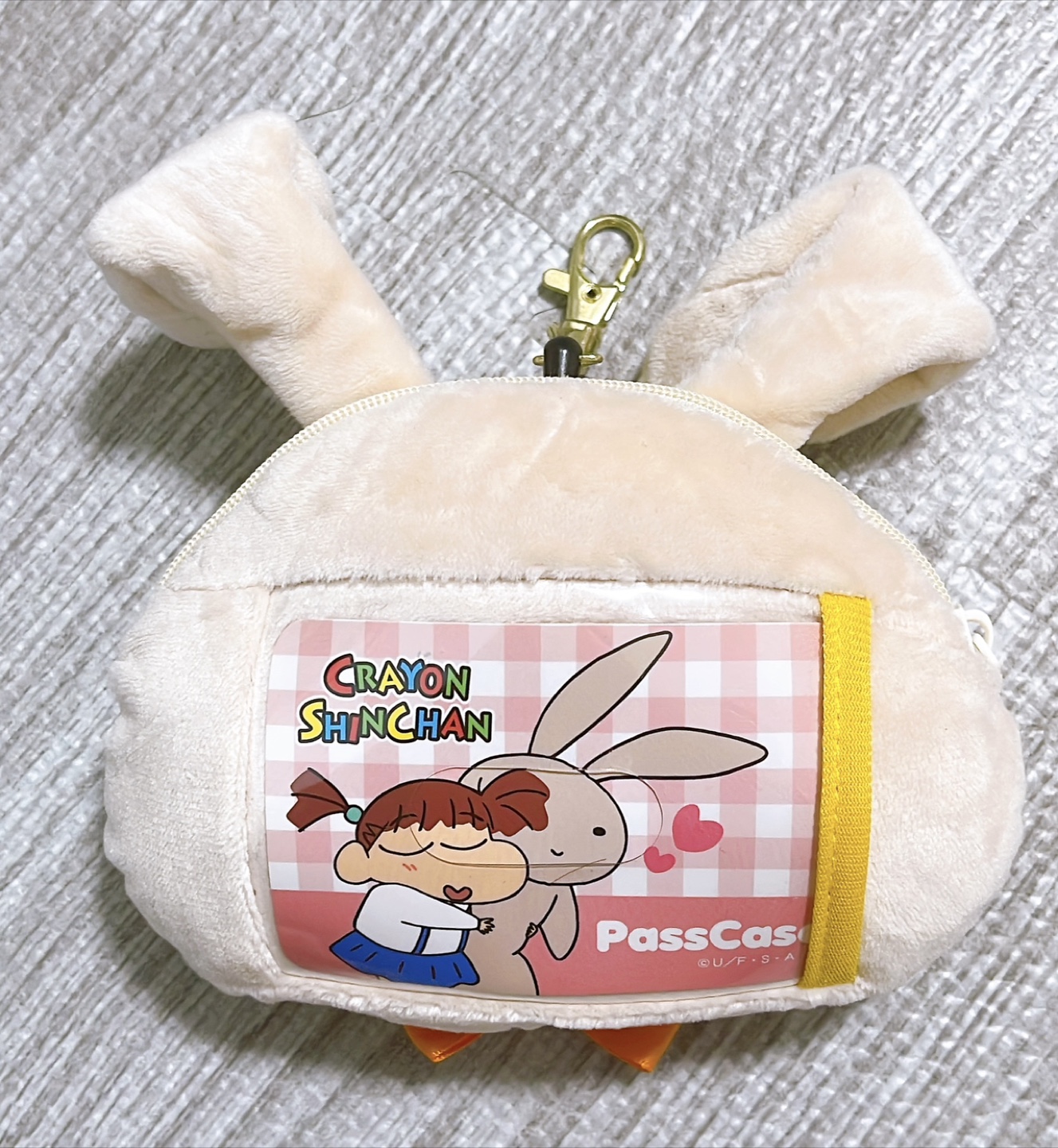 【新品未使用】クレヨンしんちゃん ねねちゃんうさぎ パスケース ポーチ♪の写真3枚目