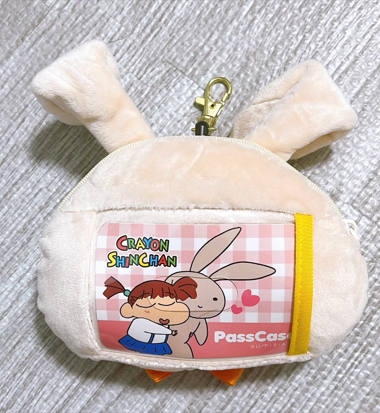 【新品未使用】クレヨンしんちゃん ねねちゃんうさぎ パスケース ポーチ♪の写真3枚目