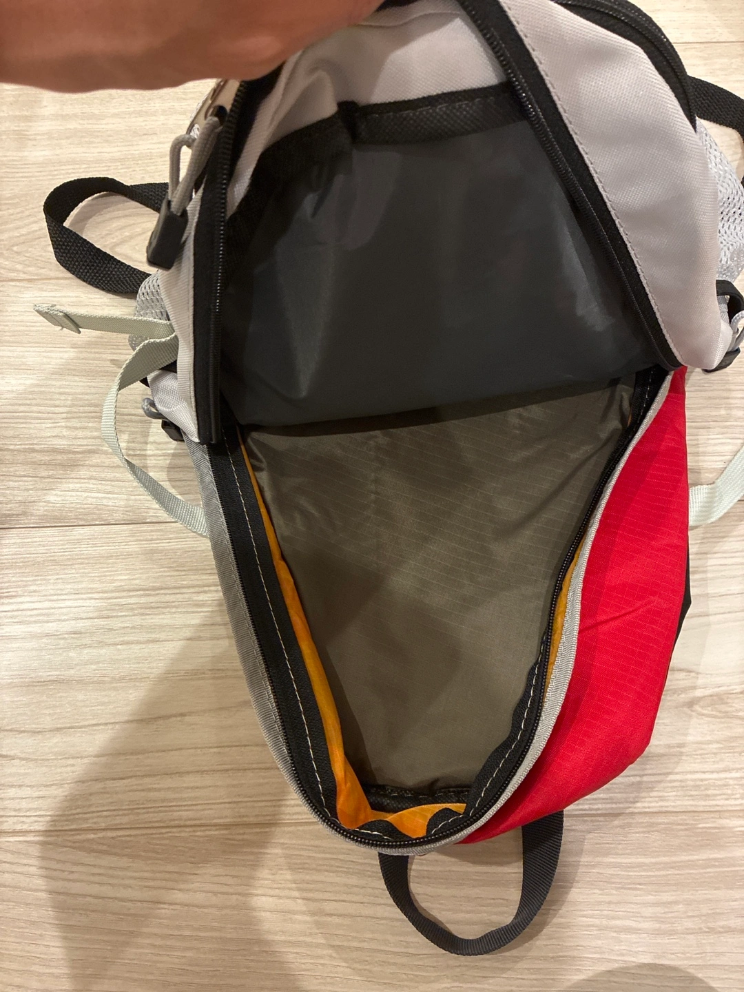 【値下げ中】ノースフェイス リュック 赤の写真2枚目