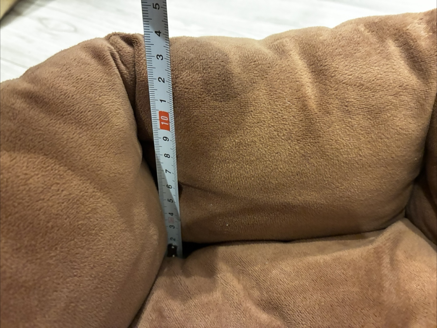 ペットベッド ブラウンの写真3枚目
