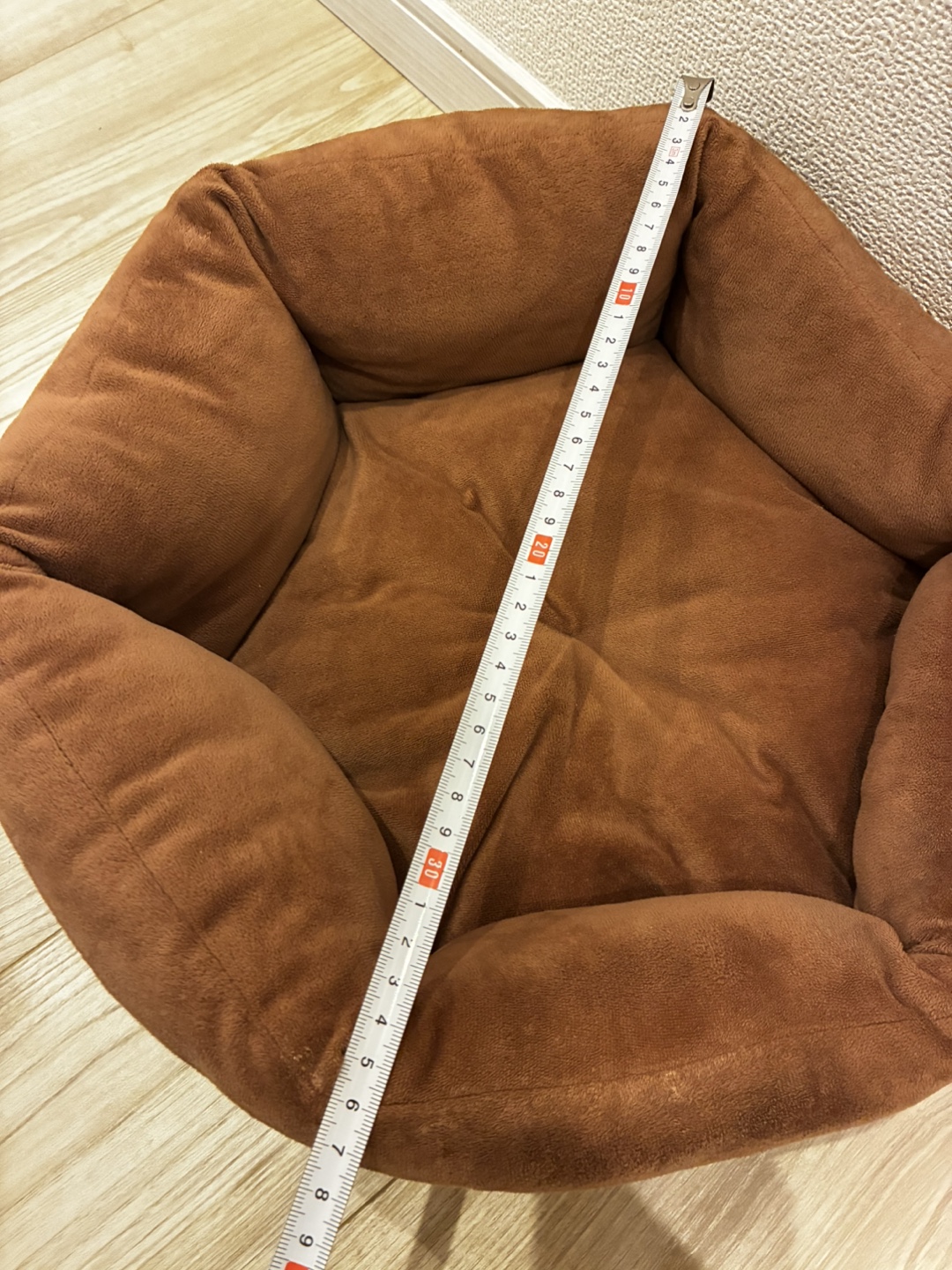 ペットベッド ブラウンの写真2枚目