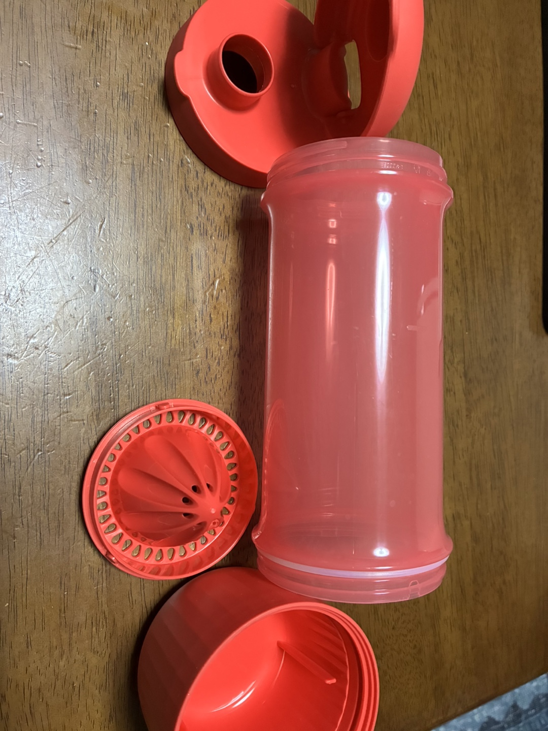 新品　タッパーウェア ピンク ボトルの写真4枚目