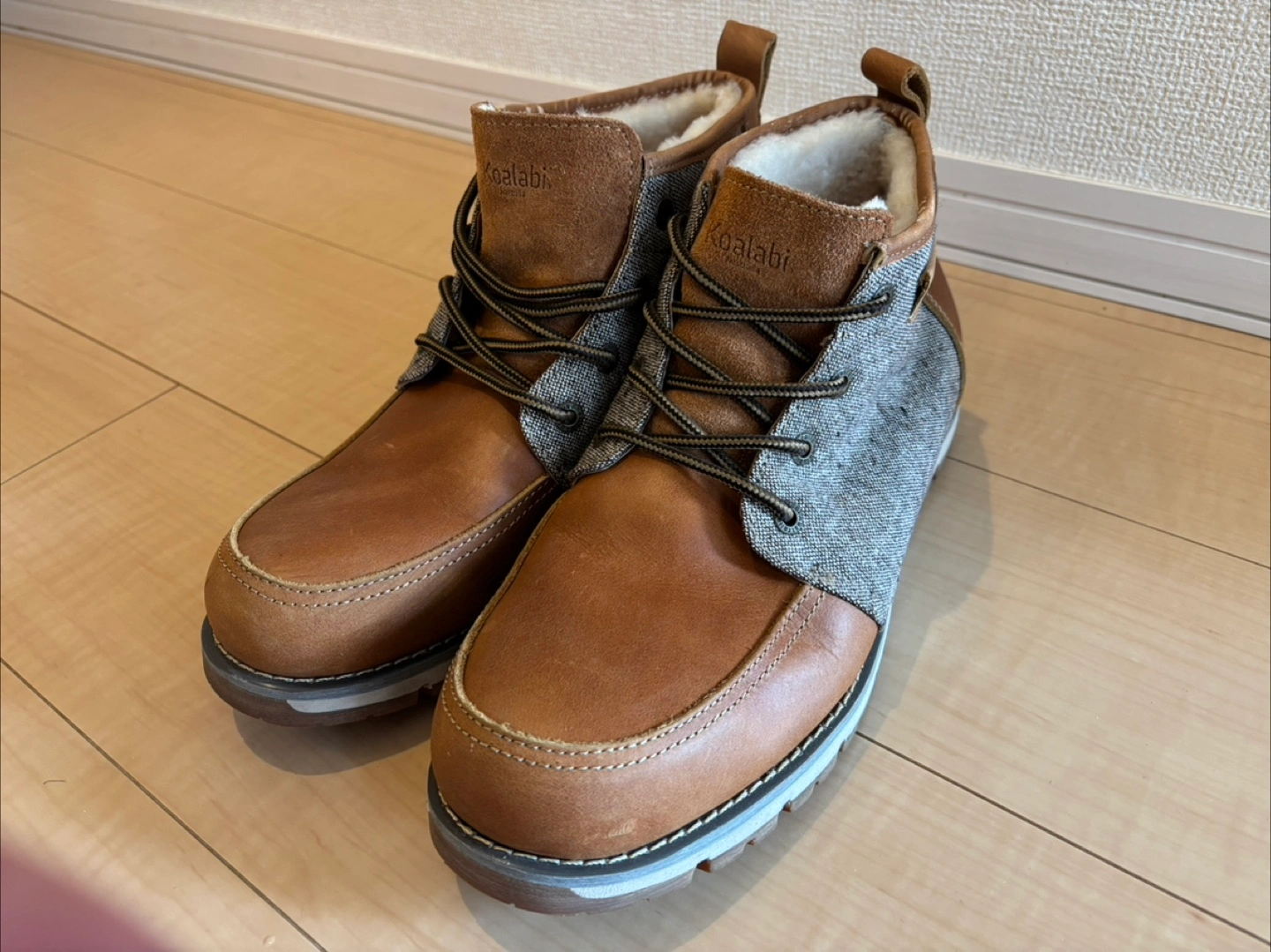 【新品】🇦🇺購入品 コアラビ ブーツ 茶色