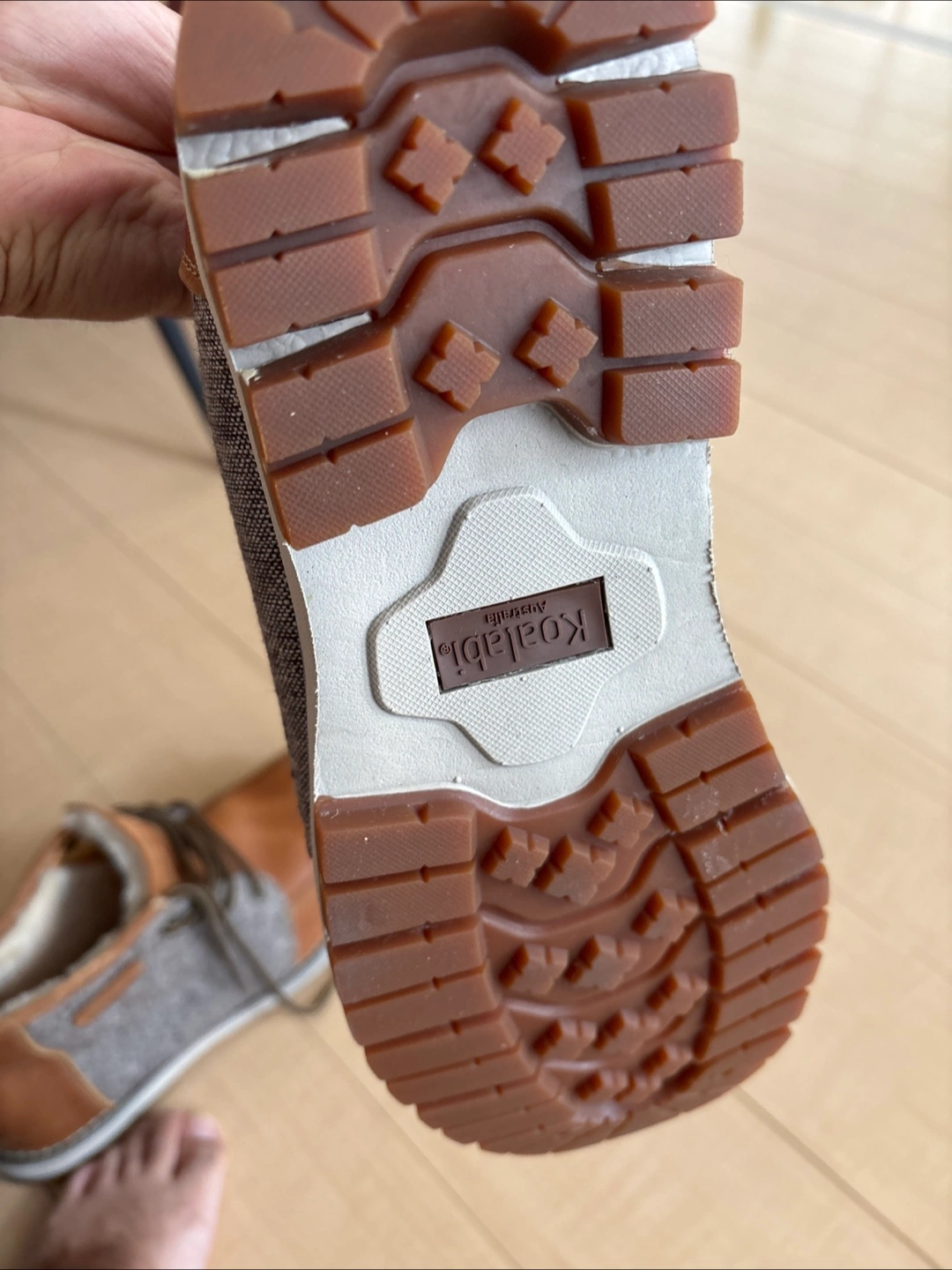 【新品】🇦🇺購入品 コアラビ ブーツ 茶色の写真6枚目
