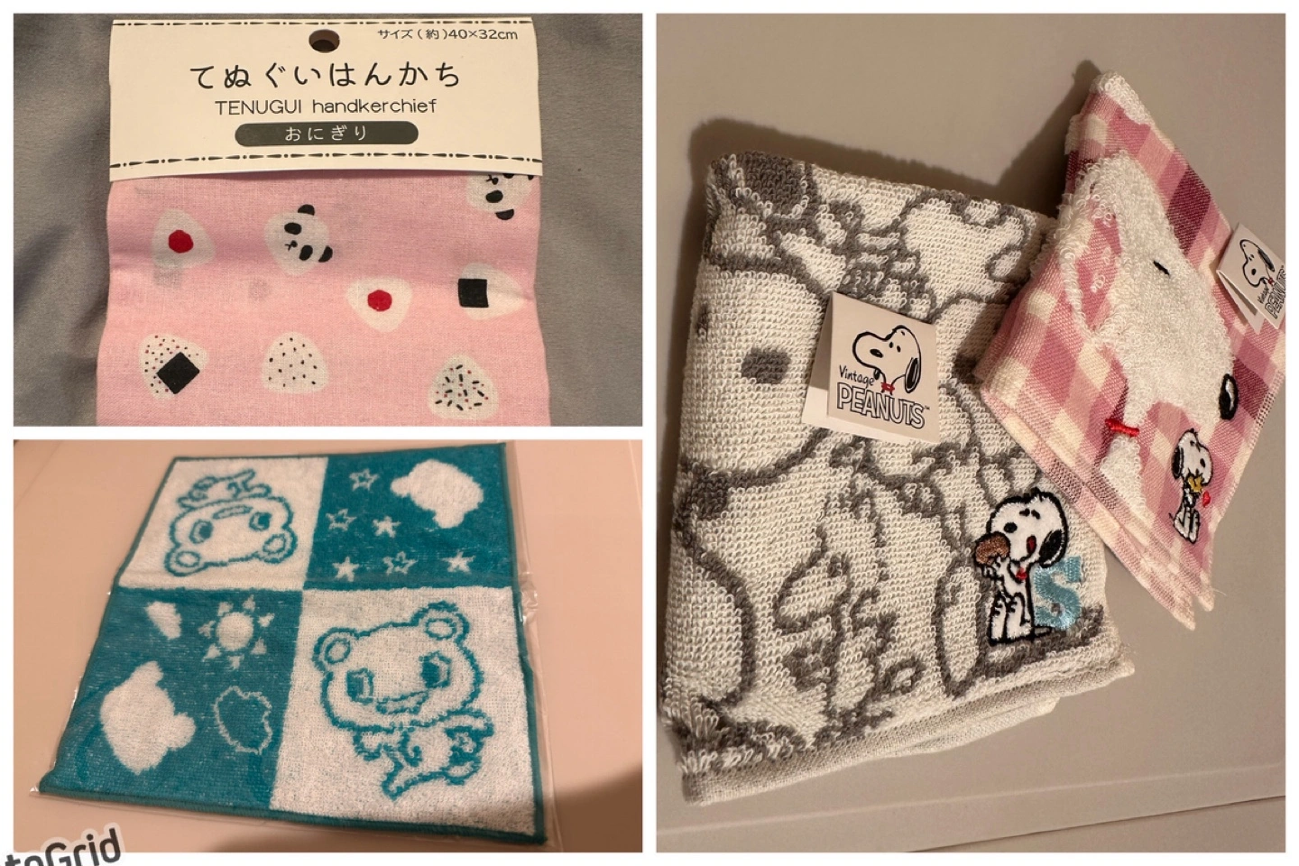 スヌーピー コープ キャラ ハンカチ まとめ売り