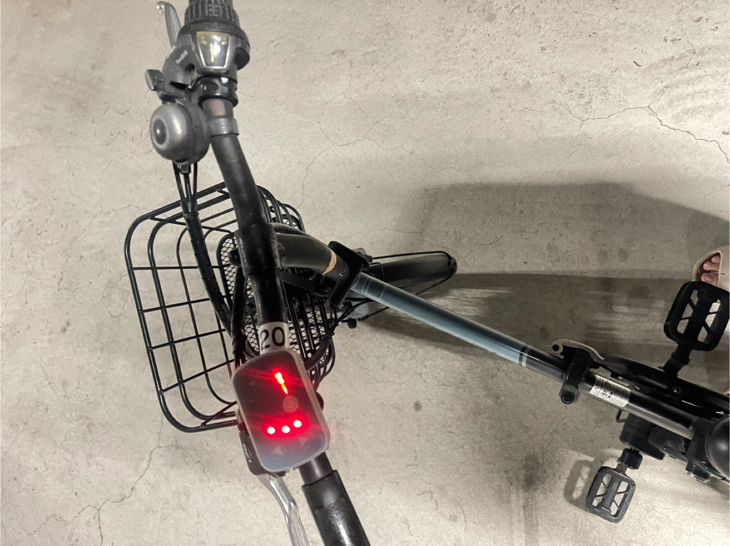 ベルテック 折りたたみ電動アシスト自転車の写真4枚目