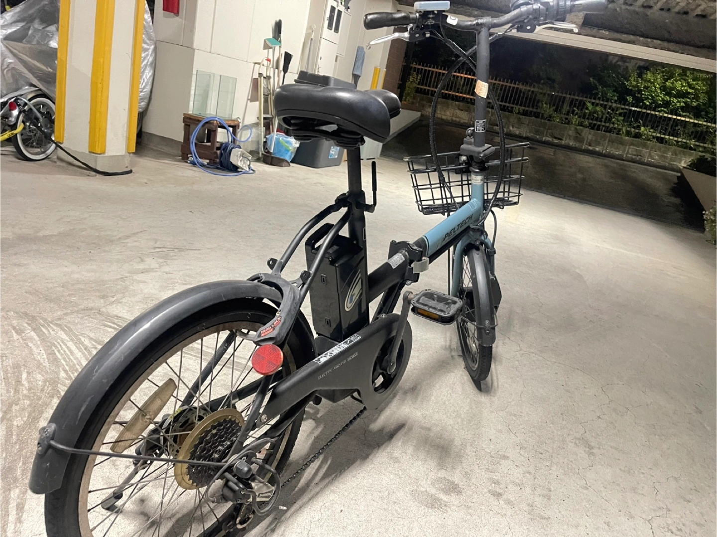 ベルテック 折りたたみ電動アシスト自転車の写真5枚目