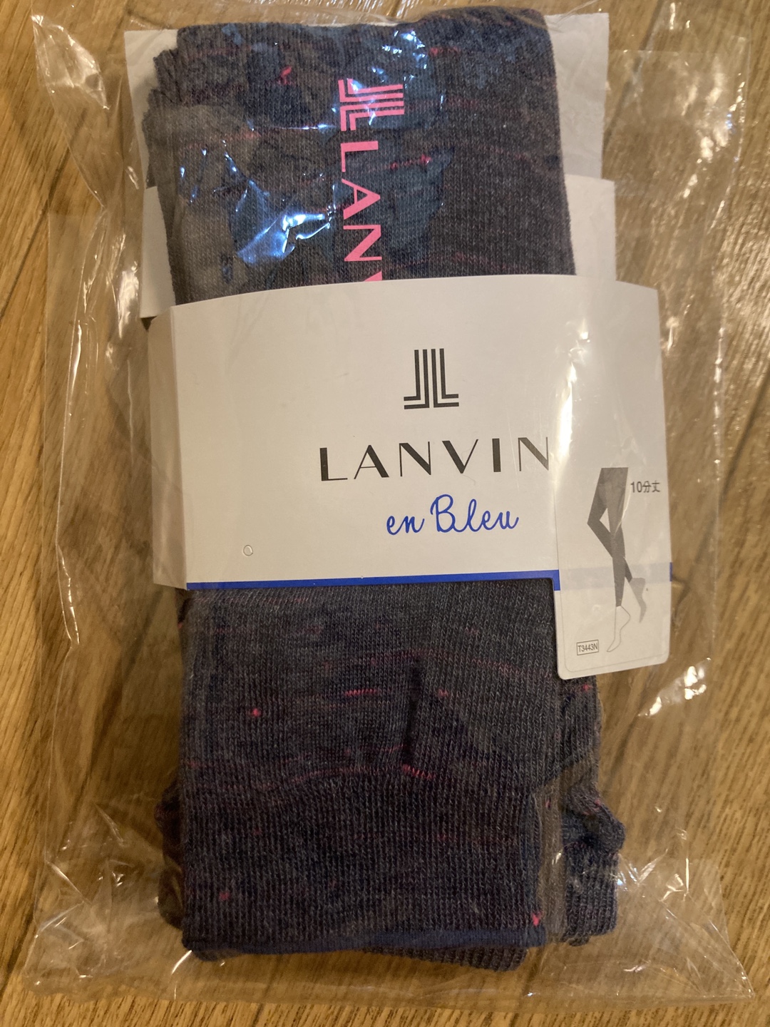 ランバン LANVIN en Bleuレギンスタイツ 10分丈