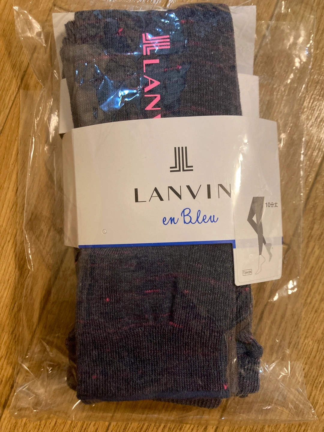 ランバン LANVIN en Bleuレギンスタイツ 10分丈