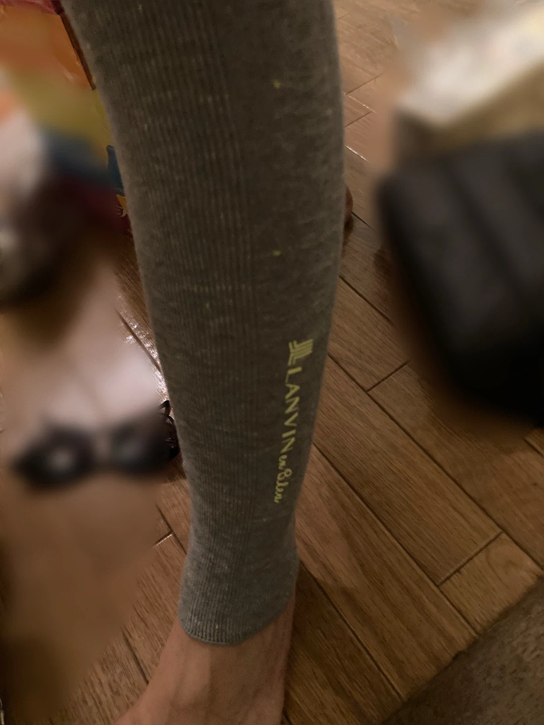 ランバン LANVIN en Bleuレギンスタイツ 10分丈の写真2枚目