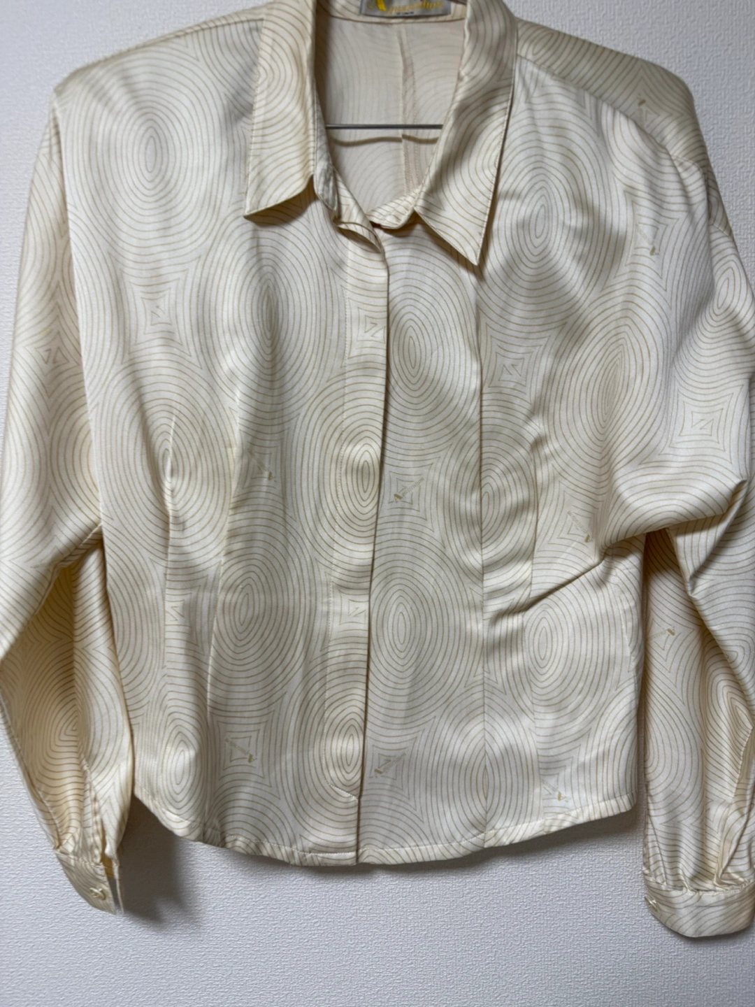 Aquascutum アクアスキュータム シルク混 膝下丈 セットアップ 10 スカートの写真2枚目