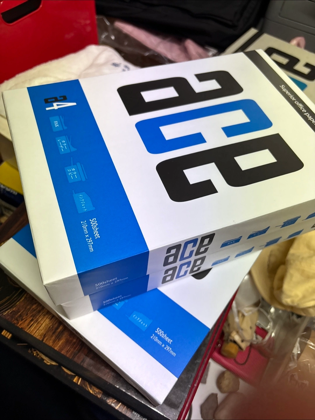 エース コピー用紙 A4 500枚×3の写真2枚目