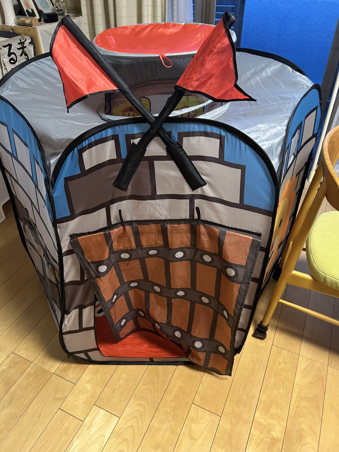キッズ用お城型プレイスペース