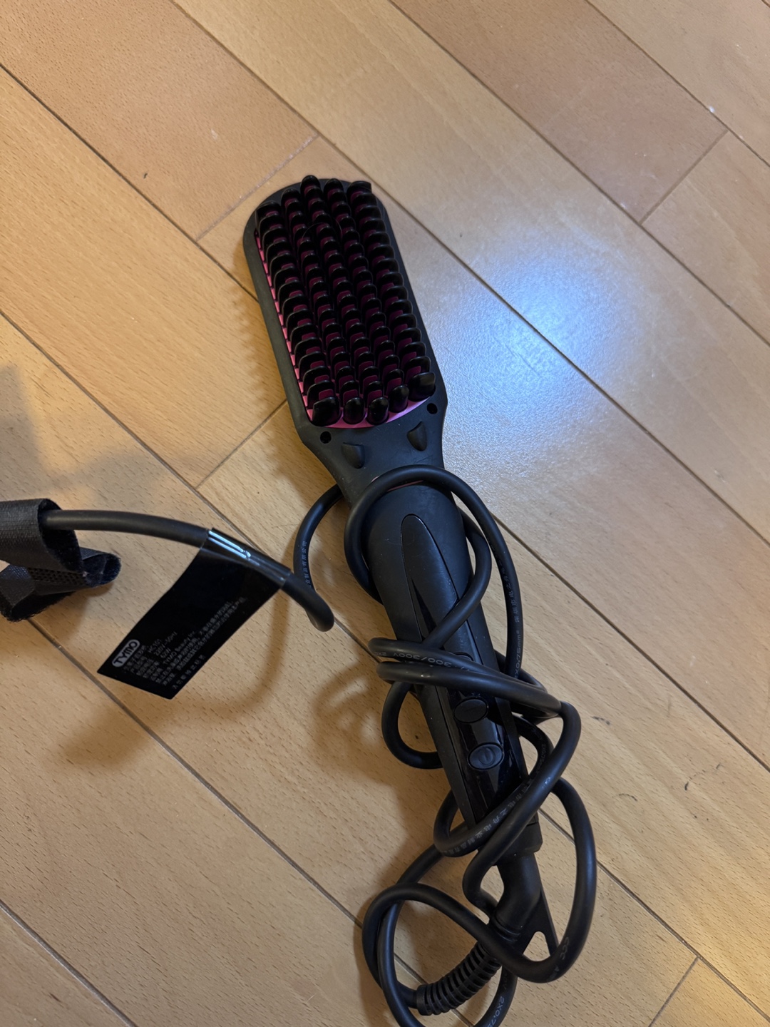 ヘアアイロンブラシ