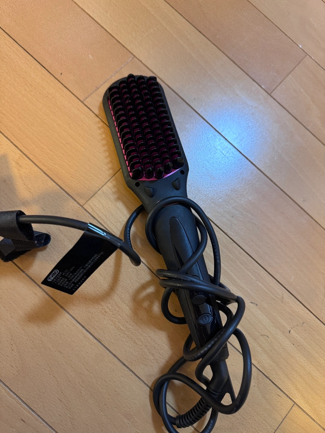 ヘアアイロンブラシ