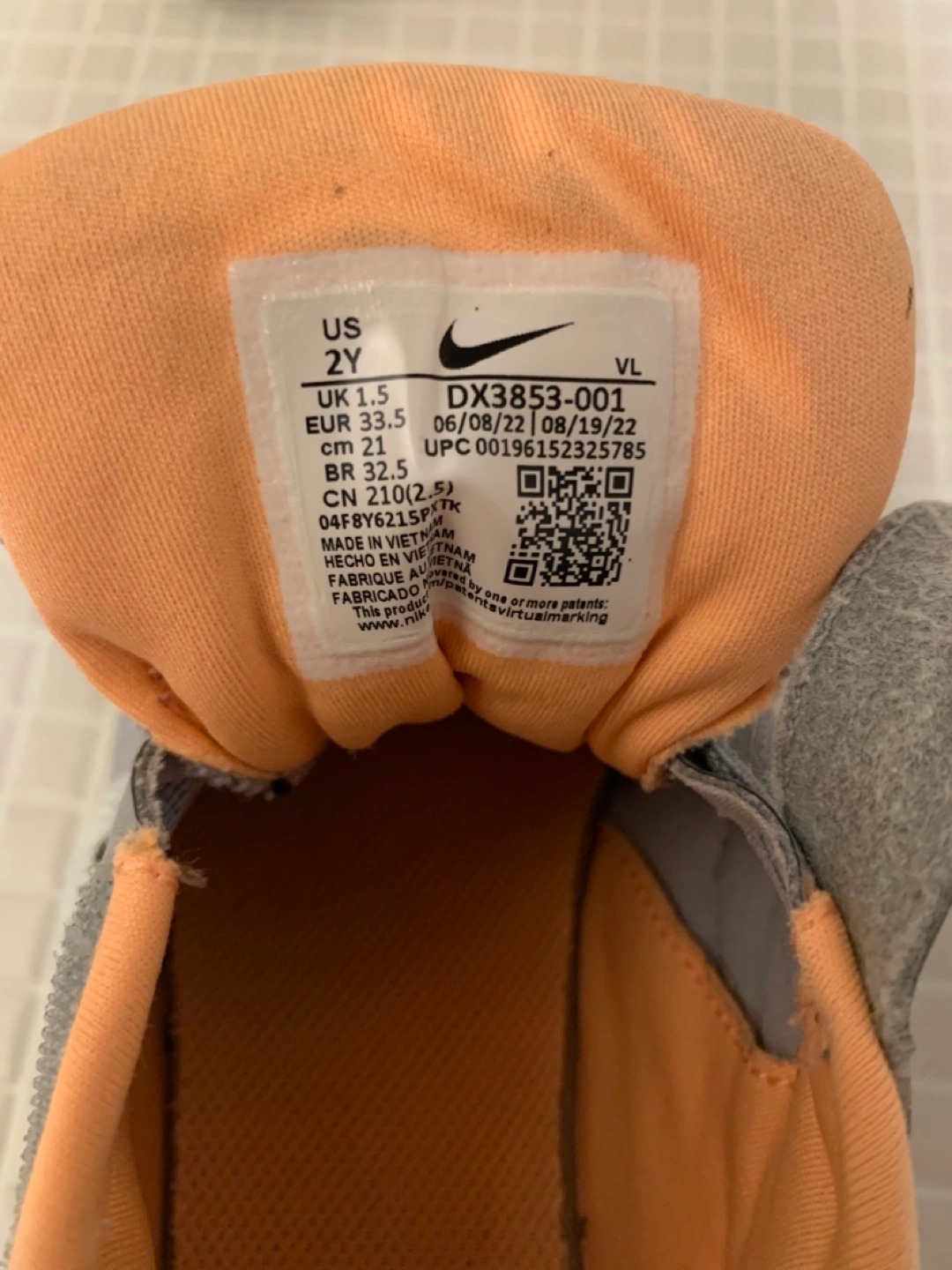 NIKE スニーカー 21cm DX3853-001の写真3枚目