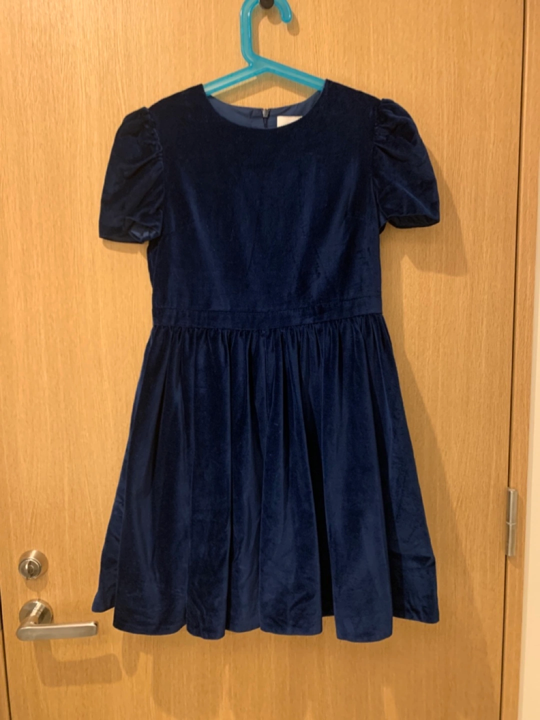 ジャカディ ワンピース 140cm ネイビー ヘアバンド付き