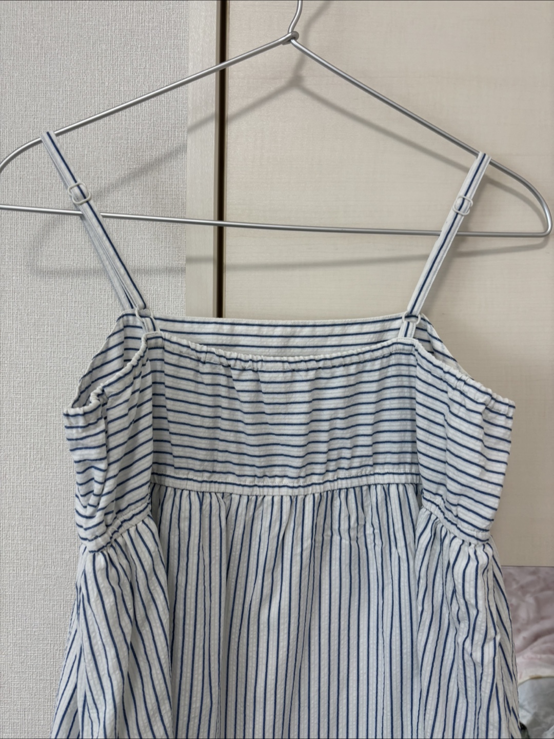女の子ワンピースUNIQLO 160 ストライプの写真4枚目