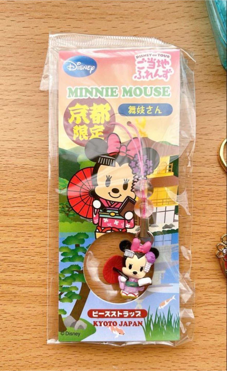 8点 セット売り まとめ売り ストラップ キーホルダー ディズニー 天然石 桜 キティちゃん シナモンの写真2枚目