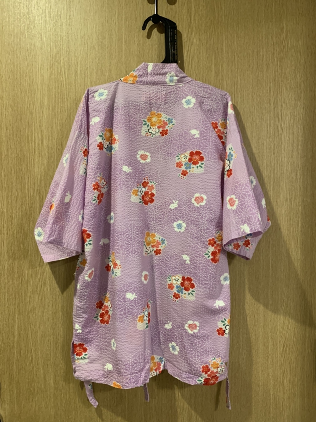 甚平 上下セット 140cmの写真5枚目
