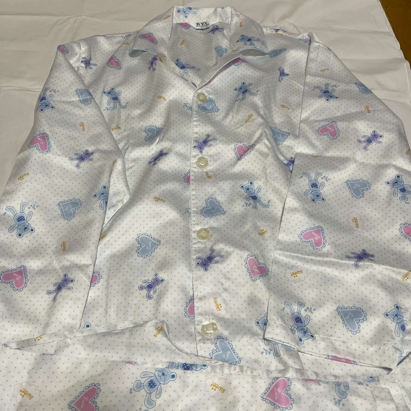 BYC パジャマ Lサイズの写真2枚目