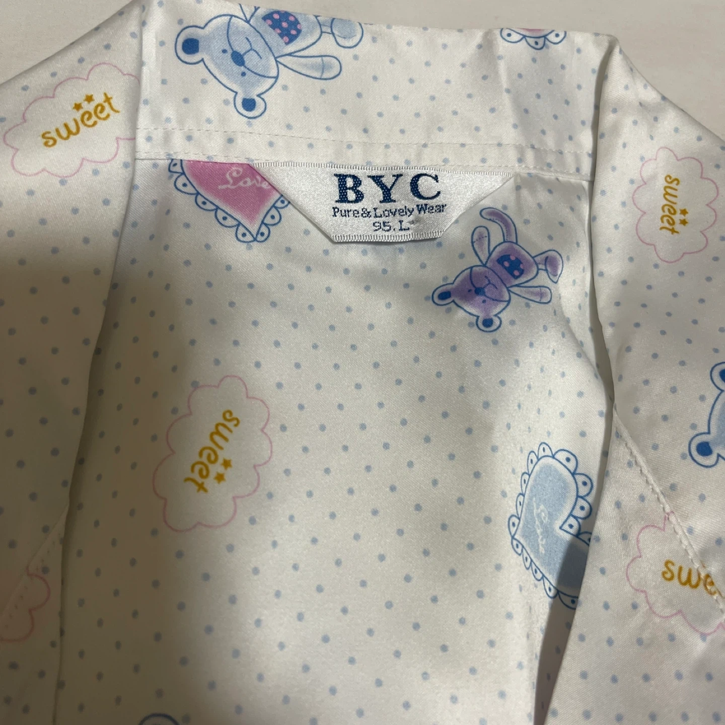 BYC パジャマ Lサイズの写真5枚目