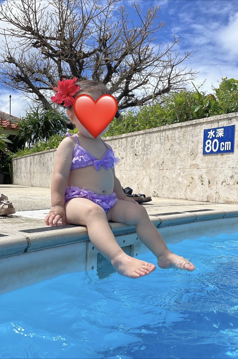 ベビー水着 3点セットの写真5枚目