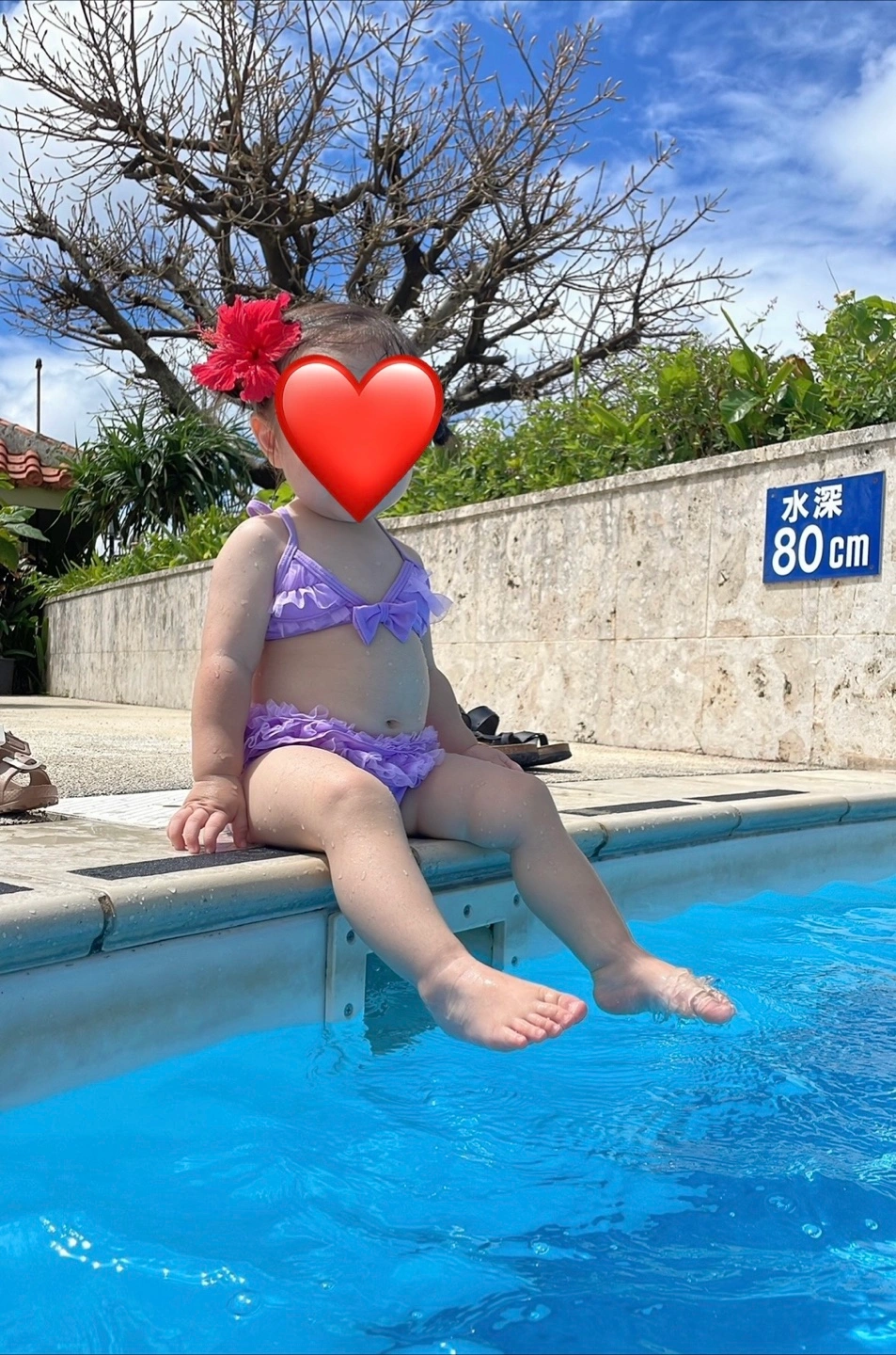 ベビー水着 3点セットの写真5枚目