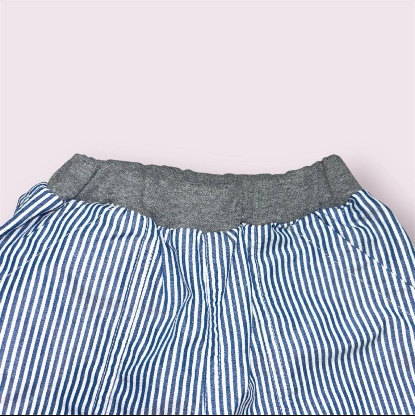 シンプルフリー❤ フルーツTシャツとストライプ柄パンツ 上下セット 95 子供服の写真7枚目