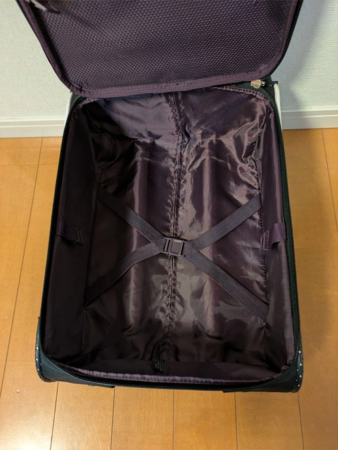 アジア ラゲージ ソフトキャリー 26L ブラック ADY-5301の写真9枚目