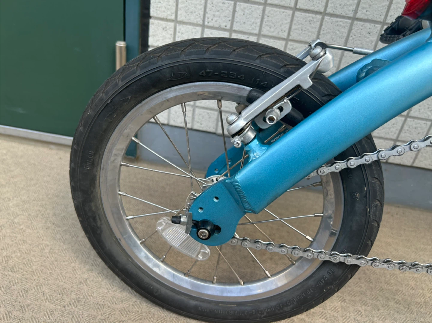 ルノー 折りたたみ自転車 14インチの写真7枚目