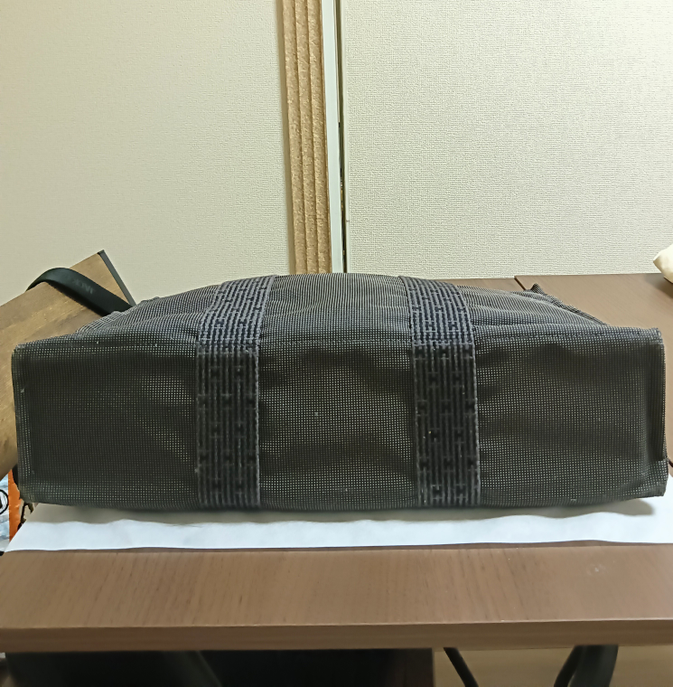 美品。HERMES　エールラインMM　トートバッグの写真8枚目