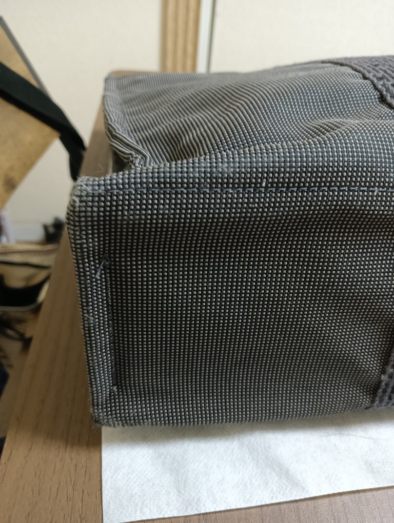 美品。HERMES　エールラインMM　トートバッグの写真9枚目