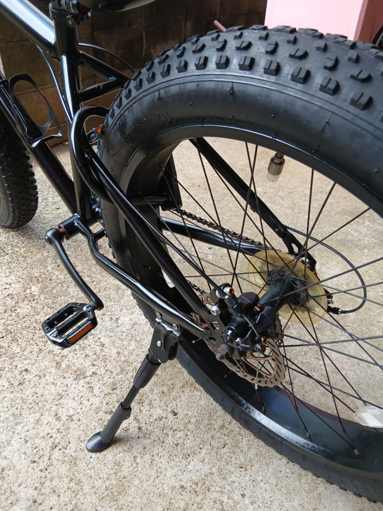 ファトバイク　自転車 ブラックの写真4枚目