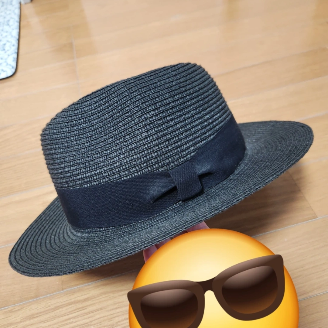 AZUL メンズ ストローハットの写真2枚目