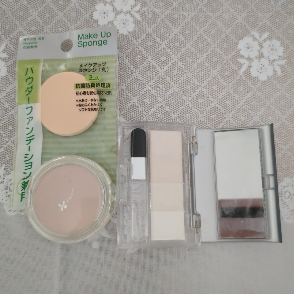 ニュアンスパウダー  スポンジ　両方未使用