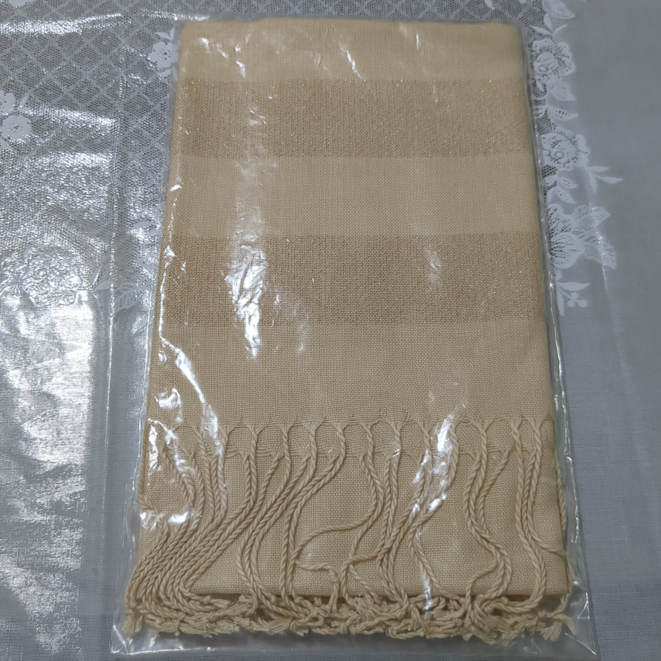 ストール ベージュ　新品未使用